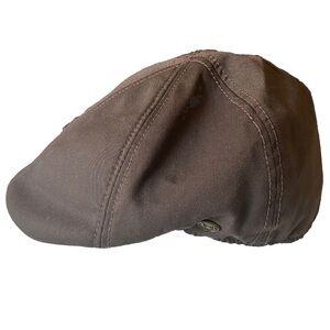 Epoch Newsboy Men’s Brown Driving Cap Hat S/M